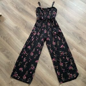 Silky floral Jumpsuit